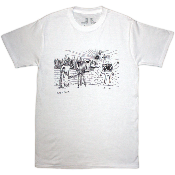 Radiohead Despot Note Pad White Medium T-Shirt