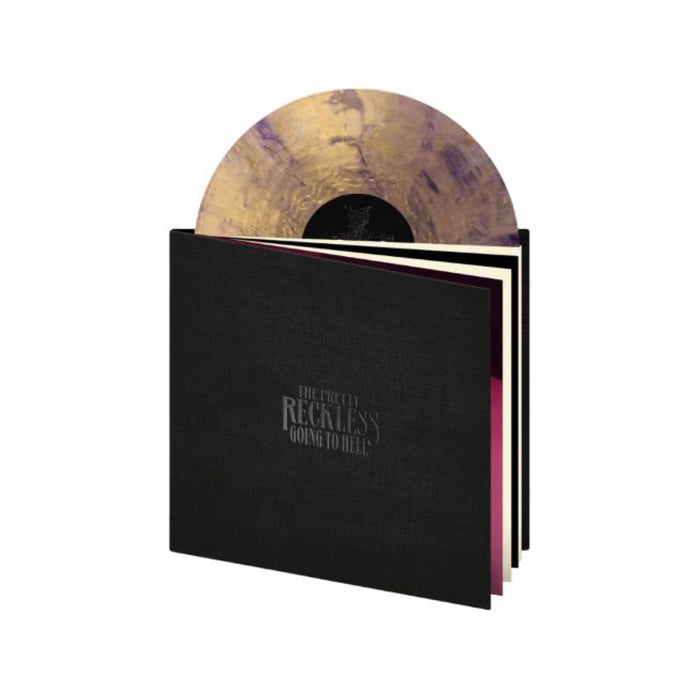 The Pretty Reckless Going To Hell 10th Anniversary Vinyl LP Deluxe Bookpack with Gold & Purple Marble Colour Due Out 07/02/25