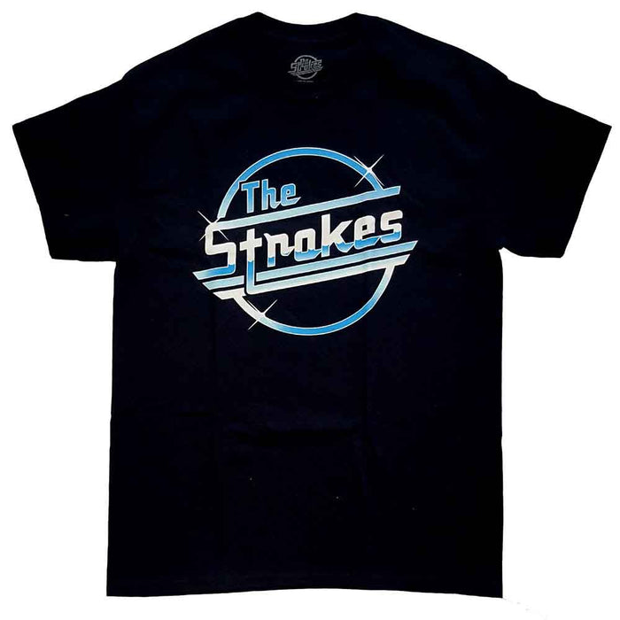 The Strokes Magna Logo 2 Black XX-Large T-Shirt