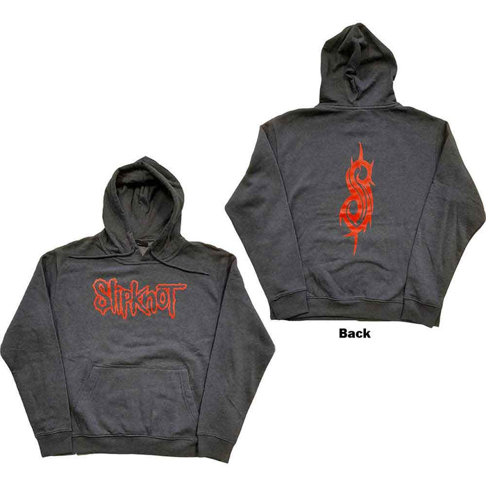 Slipknot Logo Grey Medium Hoodie