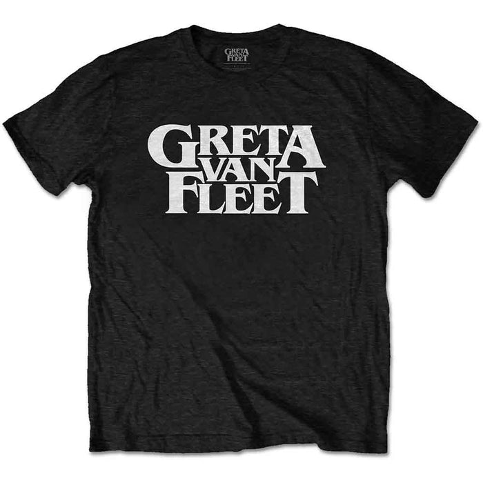 Greta Van Fleet Logo Black Small T-Shirt