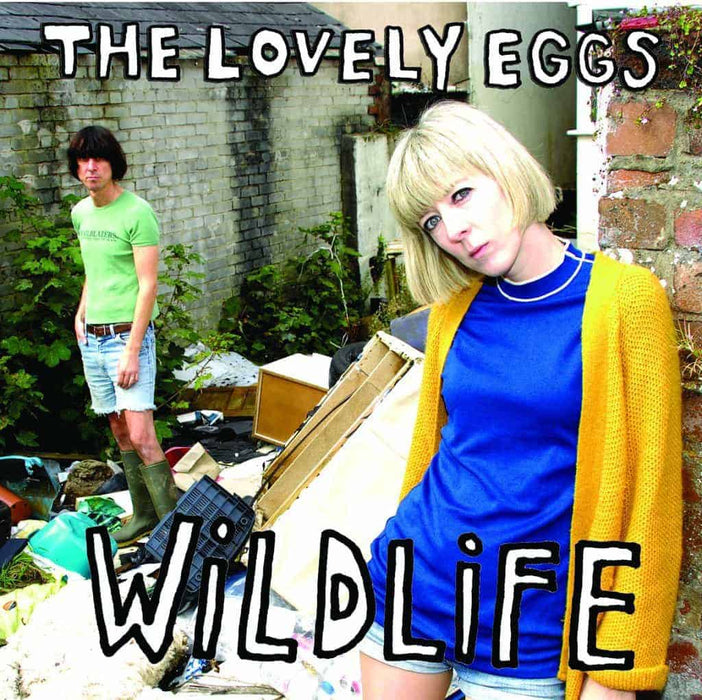 The Lovely Eggs Wildlife Vinyl LP Clear Frosted Colour 2022