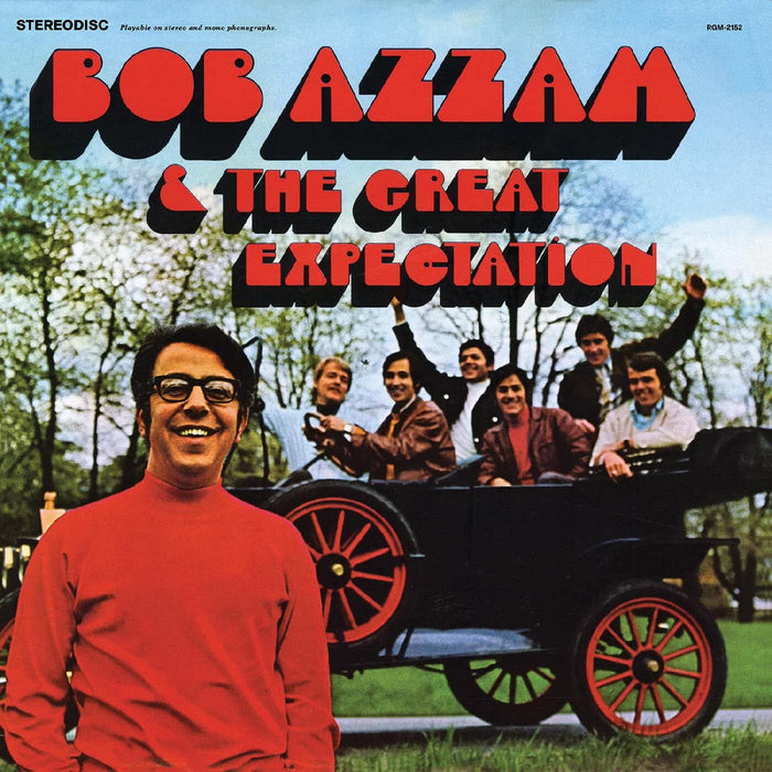 Bob Azzam & The Great Expectation Bob Azzam & The Great Expectation Vinyl LP Fire Orange Colour  Due Out 07/08/26