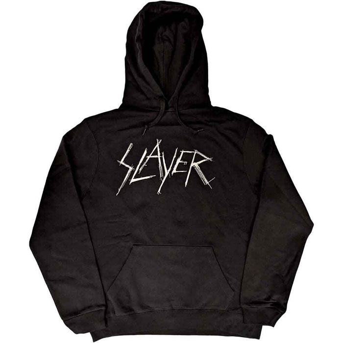 Slayer Repentless Scratchy Logo Black X-Large Hoodie