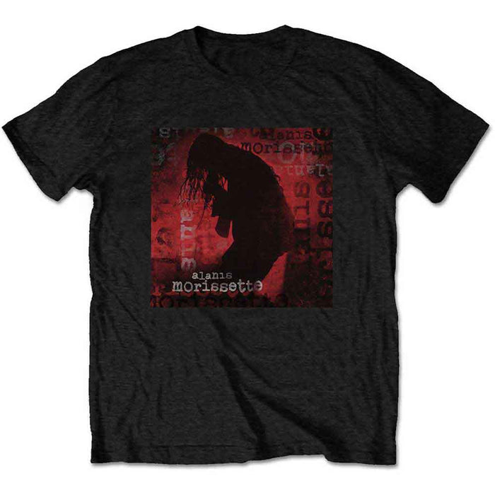 Alanis Morissette Ironic Silhouette Black X-Large T-Shirt