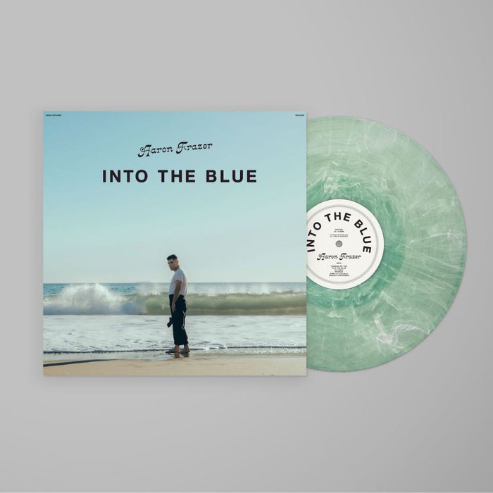 Aaron Frazer Into The Blue Vinyl LP Frosted Coke Bottle Clear Colour 2024