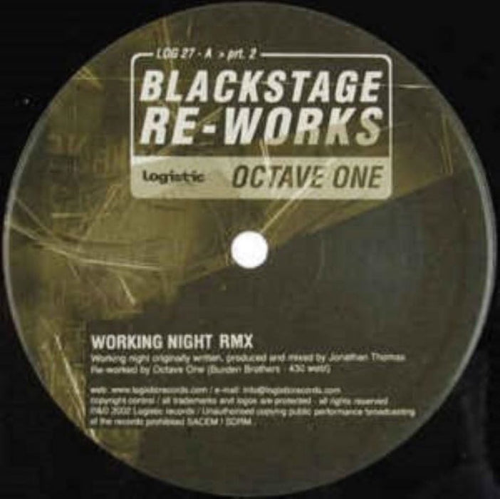 Octave One, Losoul, DBX, Cabanne Blackstage Reworks Part 2 Vinyl LP 2024