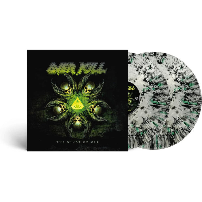 Overkill The  Wings Of War Vinyl LP Seaglass Black & White Colour 2026