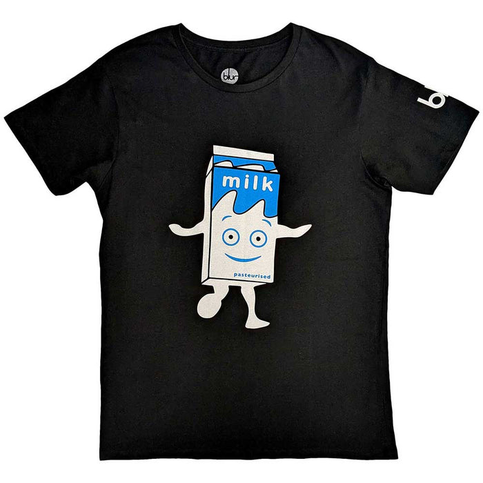 Blur Milky Black Large T-Shirt