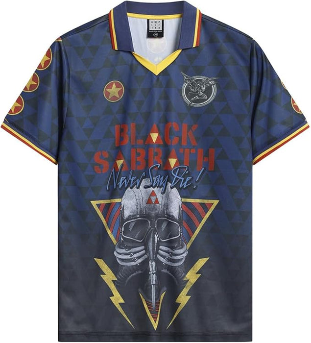 Black Sabbath Never Say Die Football Jersey Medium T-Shirt