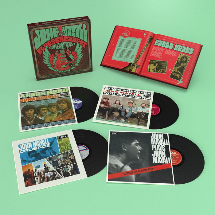 John Mayall & The Bluesbreakers Guitar Heroes: The Decca Years 1965–1967 Vinyl LP Boxset Due Out 09/10/26