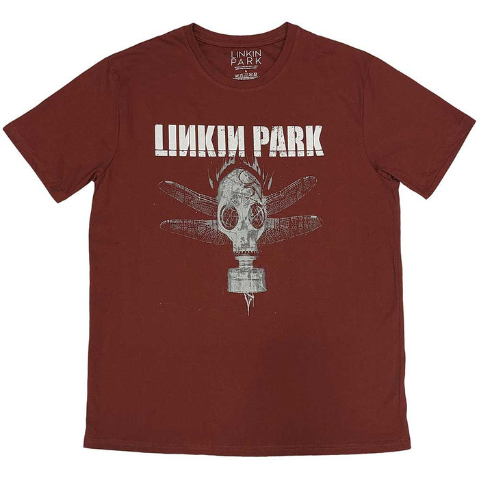 Linkin Park Gas Mask Red XX-Large T-Shirt