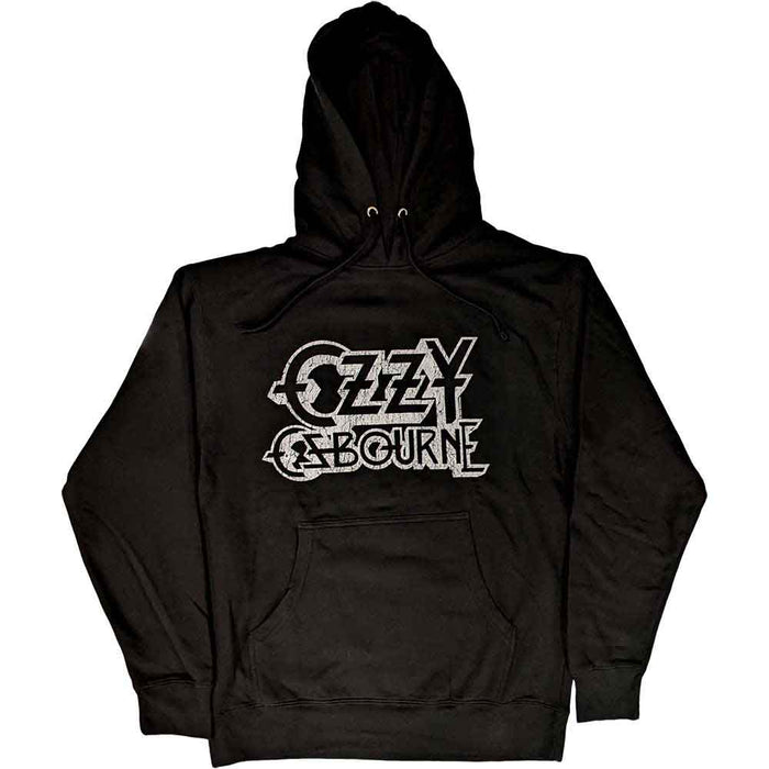 Ozzy Osbourne Vintage Logo Large Hoodie