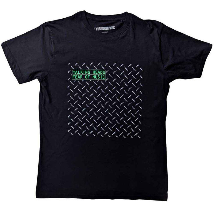 Talking Heads Fear Of Music Black Small T-Shirt