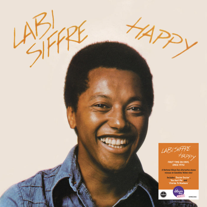 Labi Siffre Happy Vinyl LP Sunshine Yellow Colour NAD 2026 Due Out 17/10/26