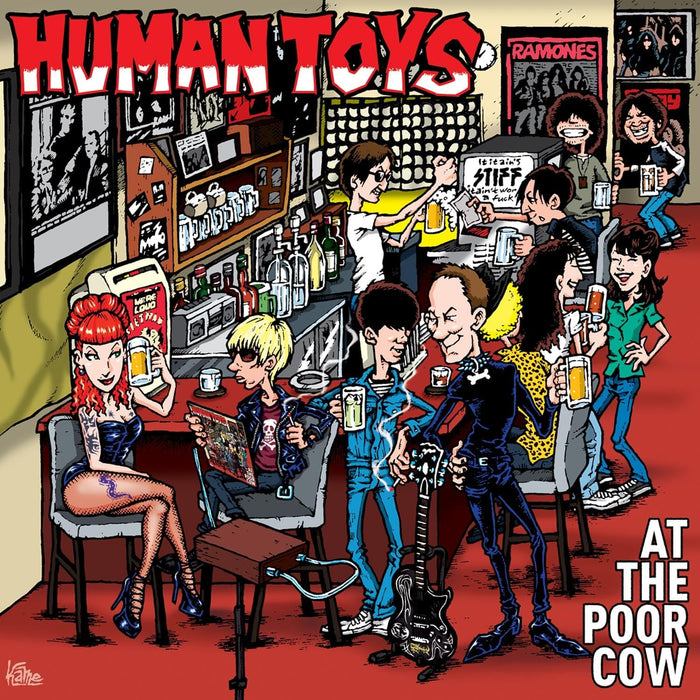 Human Toys At The Poor Cow Vinyl LP Due Out 07/02/25