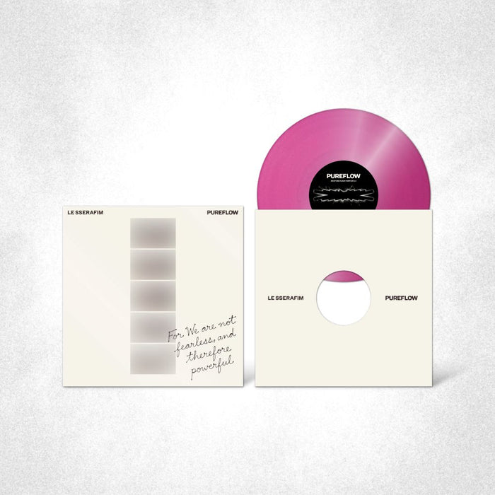LE SSERAFIM  2nd Studio Album ‘PUREFLOW’ pt.1 Vinyl LP Hot Pink Glitter Colour Due Out 29/05/26