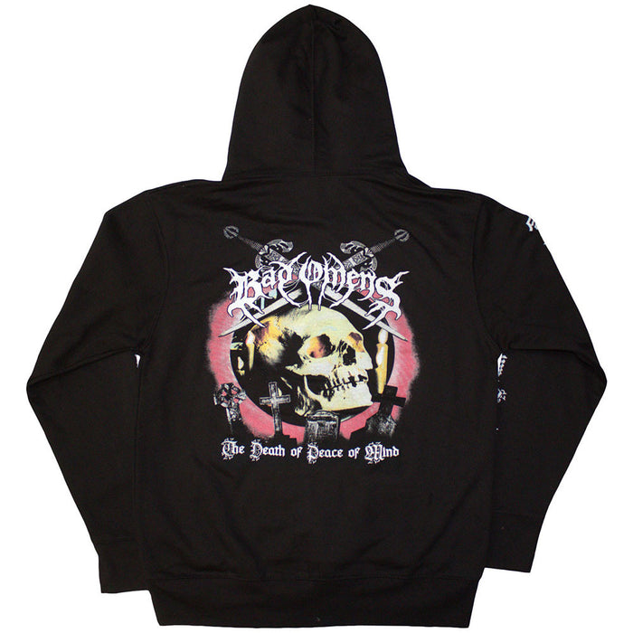 Bad Omens Skull & Candles Black Large Hoodie