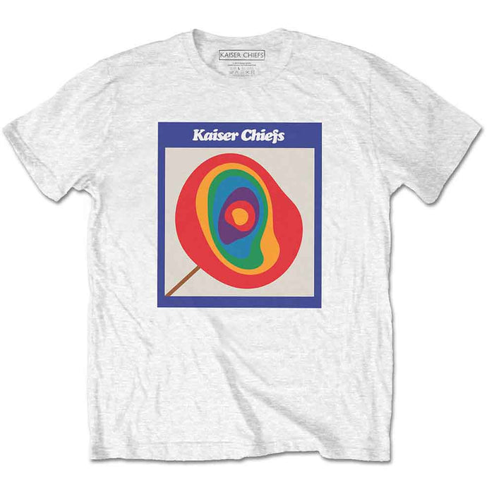 Kaiser Chiefs Lollipop White Small T-Shirt