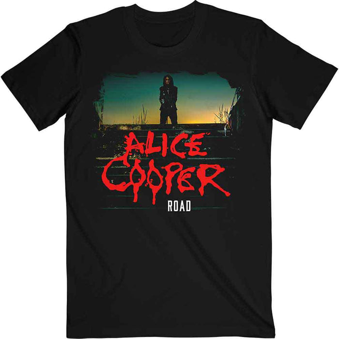 Alice Cooper Back Road Black Small T-Shirt