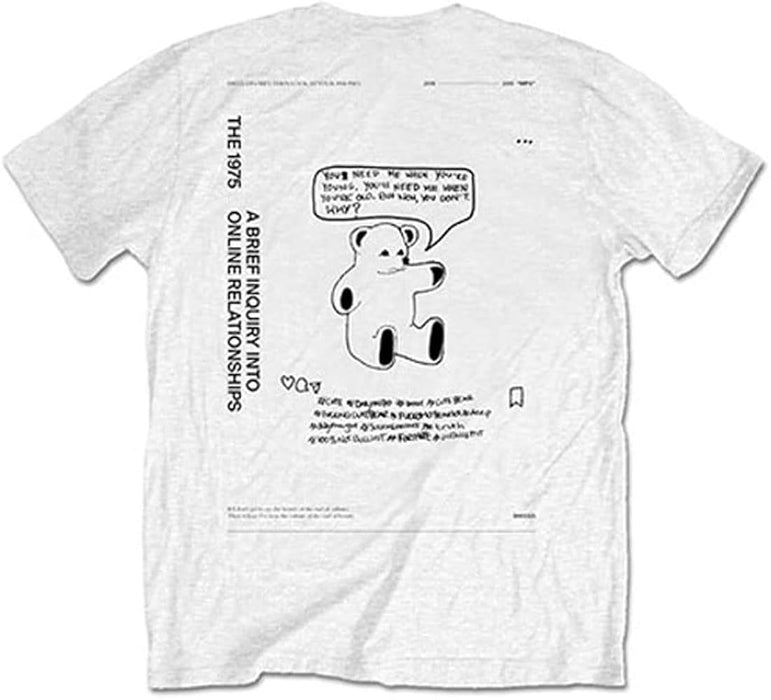 The 1975 ABIIOR Teddy White XX-Large T-Shirt