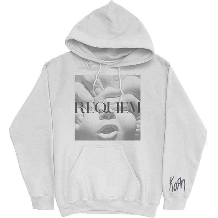 Korn Requiem White Medium Hoodie