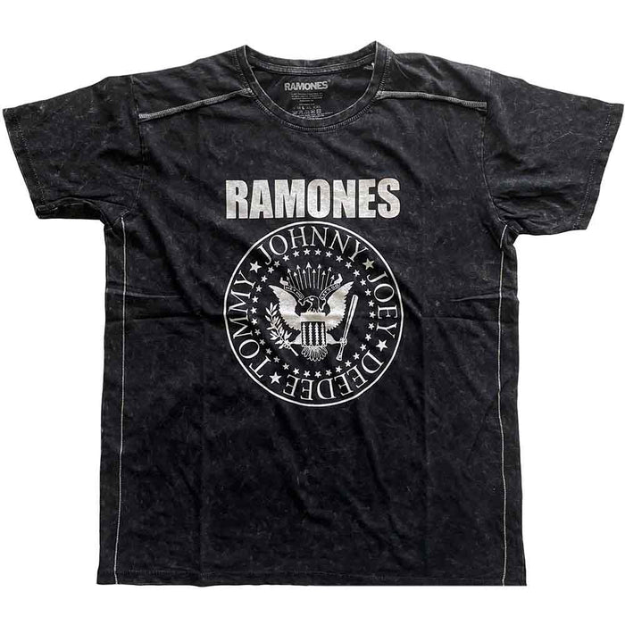 Ramones Presidential Seal Snow Wash X-Large Unisex T-Shirt