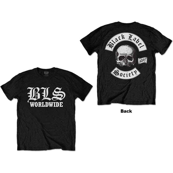 Black Label Society Worldwide Black Small T-Shirt