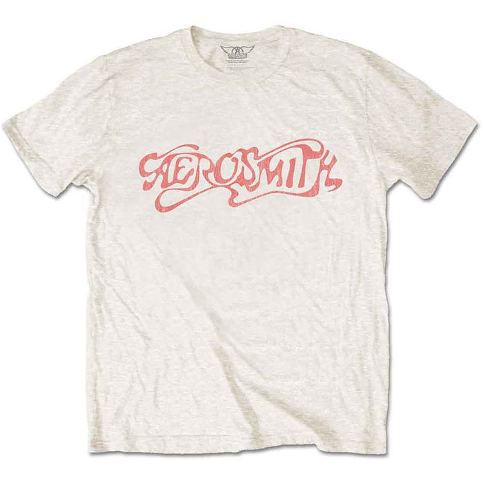 Aerosmith Classic Logo Natural XX-Large T-Shirt