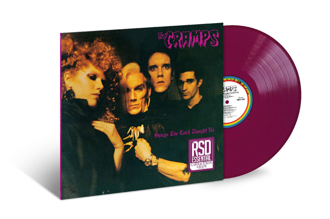 The Cramps Songs The Lord Taught Us Vinyl LP Garbageman Grape Colour Due Out 06/11/26