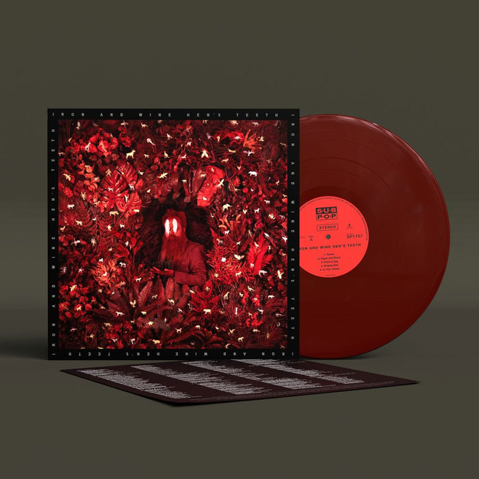 Iron & Wine Hen's Teeth Vinyl LP Indies Oxblood Colour Due Out 27/02/26