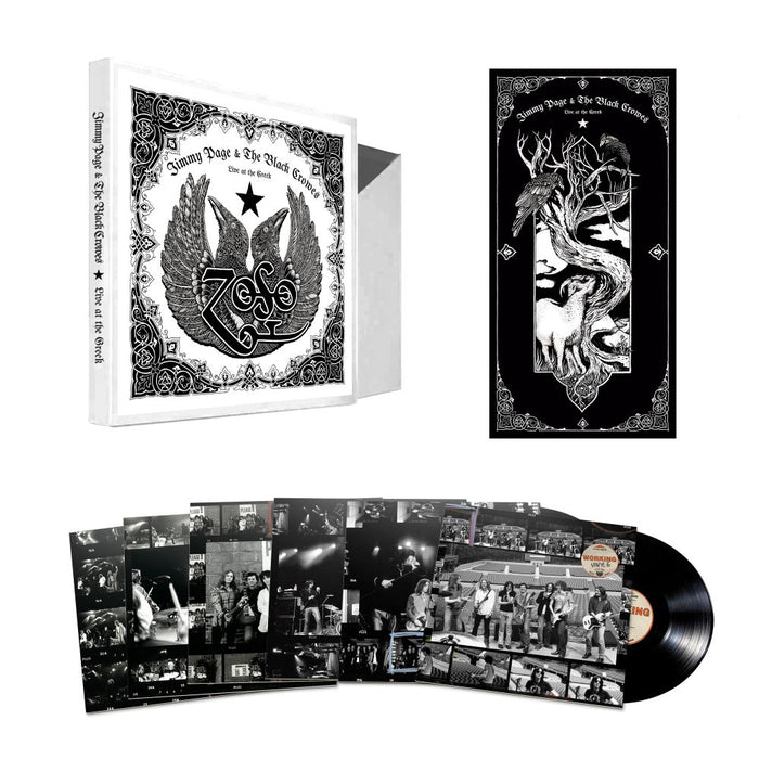 Jimmy Page & The Black Crowes Live at the Greek Vinyl LP Box set 2025