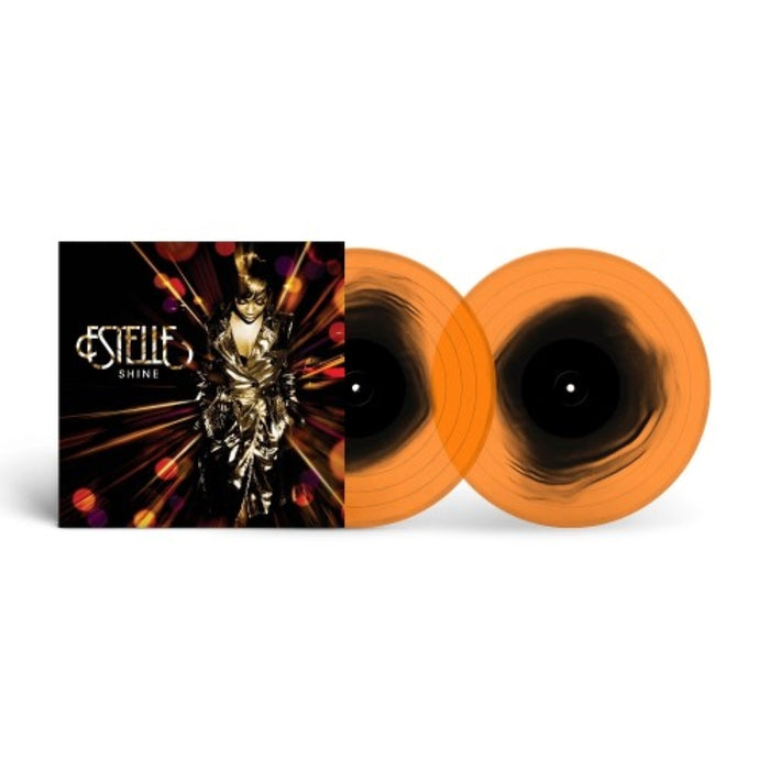 Estelle Shine Vinyl LP Transparent Orange With Opaque Centre Colour 2024