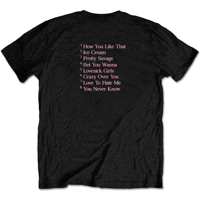 BLACKPINK The Album Track List Black XX-Large T-Shirt