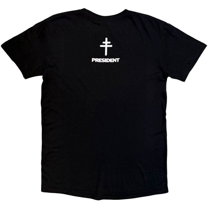 President Angel Black Medium T-Shirt