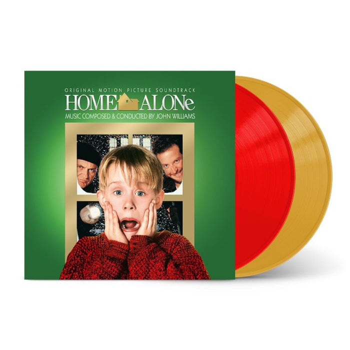 John Williams Home Alone Christmas Soundtrack Vinyl LP Red & Gold Colour 2024