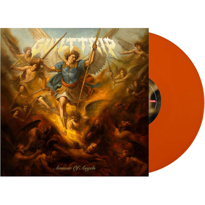 Guilt Trip Armour Of Angels Vinyl LP Burnt Orange Colour 2026