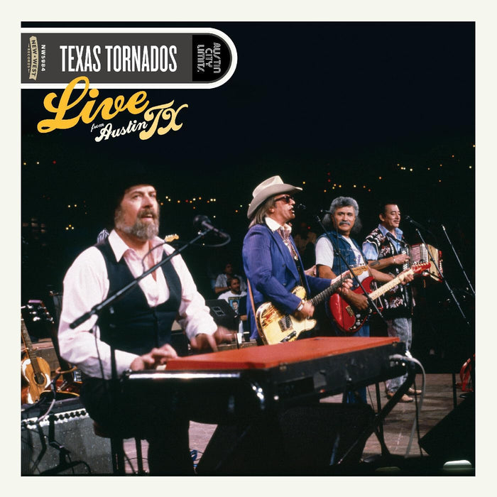 Texas Tornados Live From Austin, Tx Vinyl LP Due Out 16/10/26