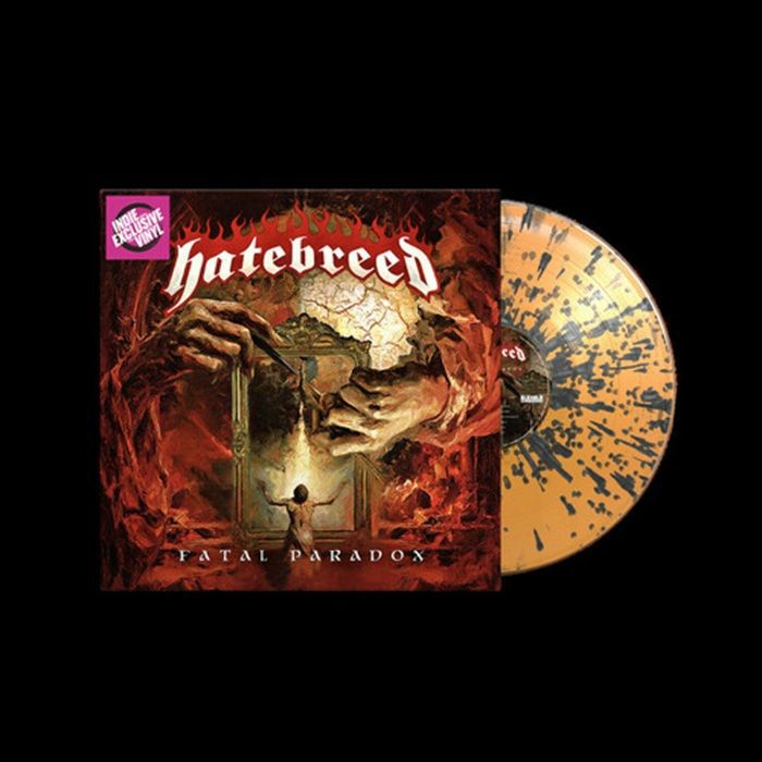 Hatebreed Fatal Paradox Vinyl LP Indies Orange Black Splatter Due Out 06/11/26