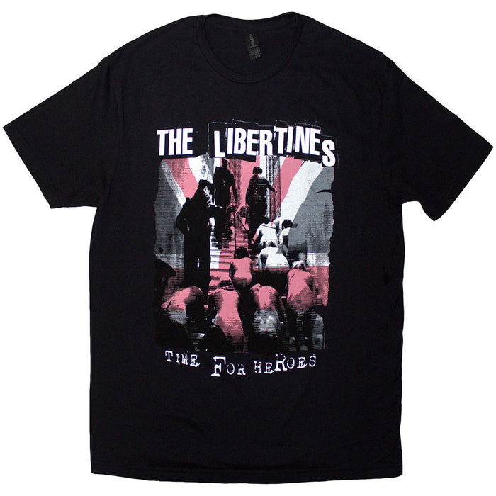 The Libertines Time For Heroes Black Large T-Shirt
