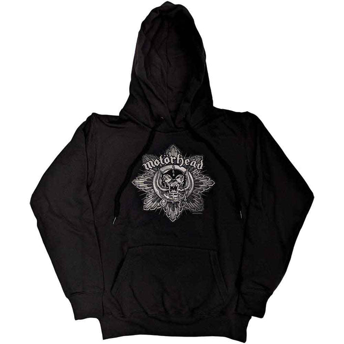 Motorhead Pig Badge Ladies Small Hoodie