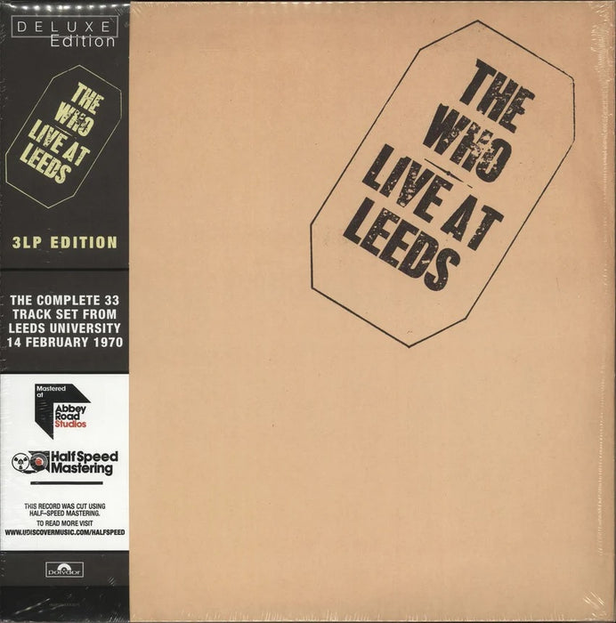 The Who Live At Leeds Vinyl LP Deluxe Reissue 2016