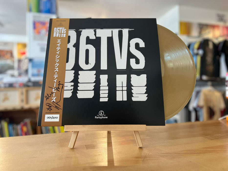 86TVs (Self Titled) Vinyl LP Signed Assai Obi Edition Gold Colour 2024