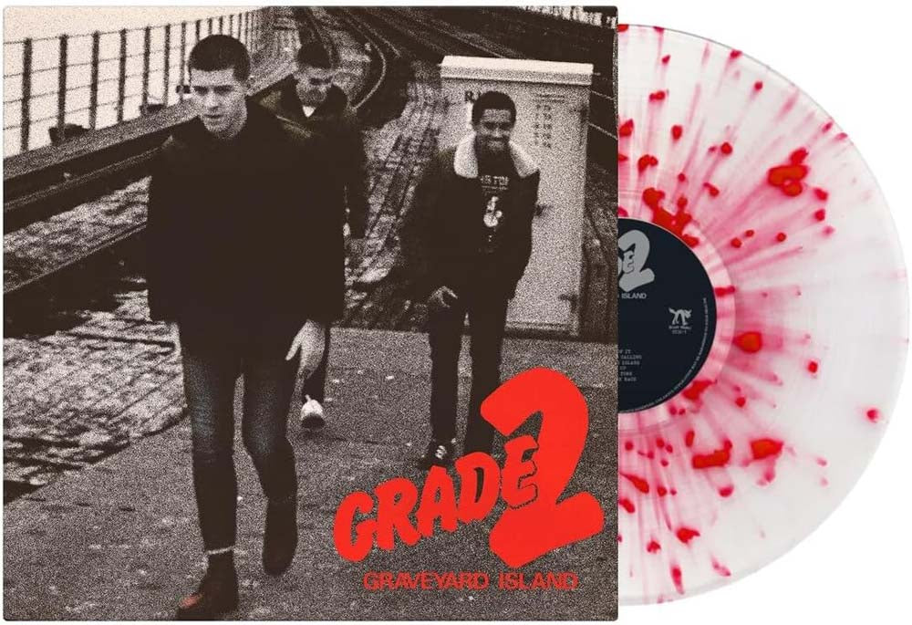 Grade 2 Graveryard Island Vinyl LP Red Splatter Colour 2025