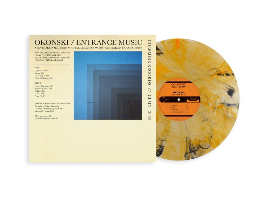 Okonski Entrance Music Vinyl LP Indies Orange/Black Swirl Colour 2025