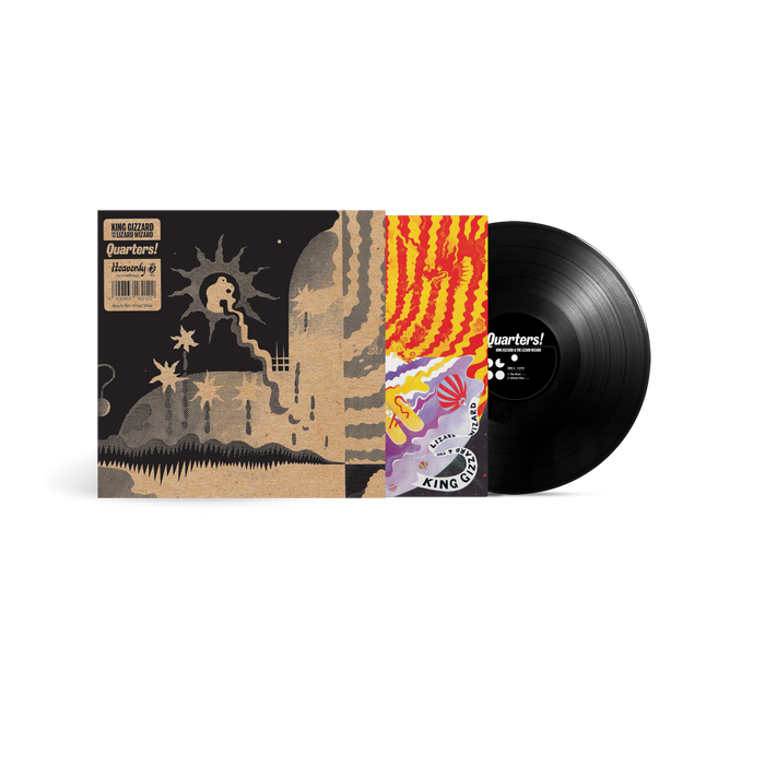 King Gizzard & The Lizard Wizard Quarters! Vinyl LP Due Out 17/07/26