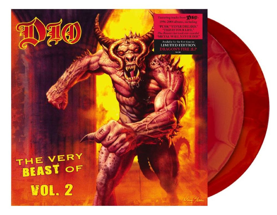 Dio The Very Beast Of Dio Vol. 2 Vinyl LP 'Dragon's Fire' Colour Due Out 31/01/25