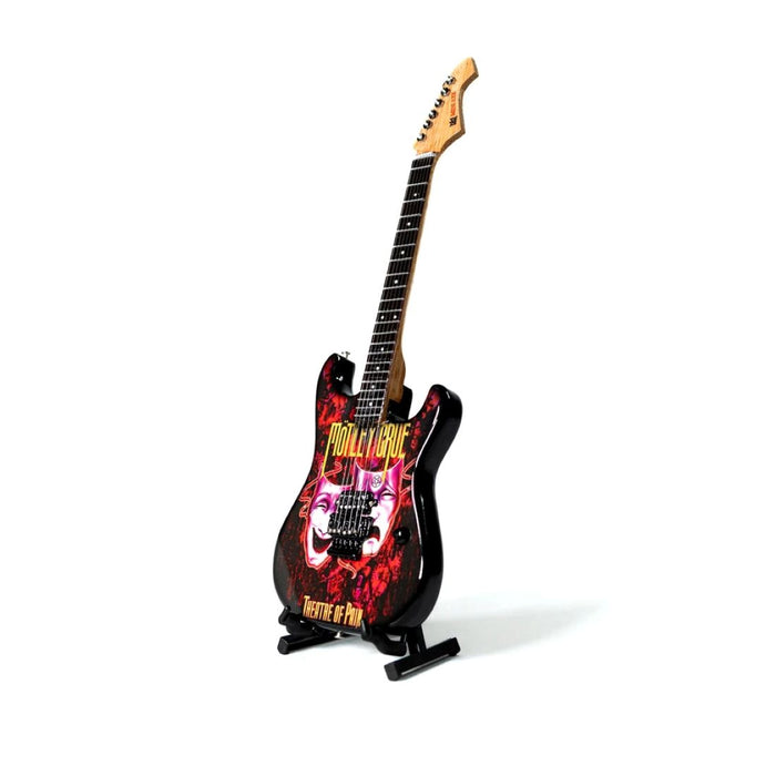 Motley Crue Theatre Of Pain Mini Guitar Replica Mini Guitar Replica