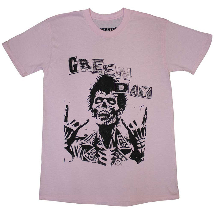 Green Day Savior Zombie Pink Medium Unisex T-Shirt