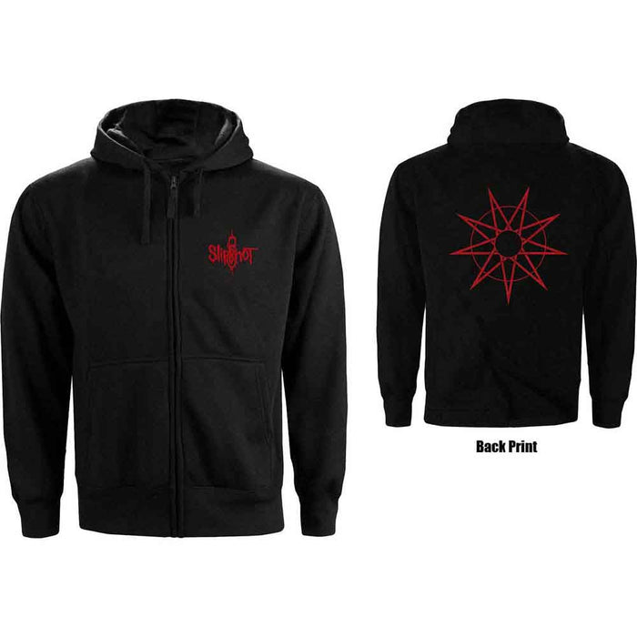 Slipknot 9 Point Star Large Hoodie